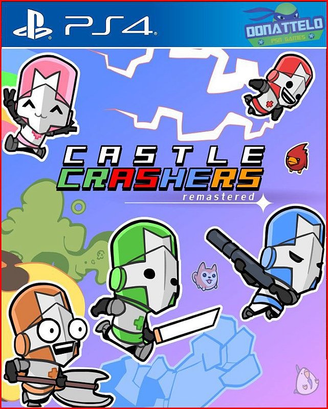 Castle Crashers Remastered - Donattelo Games - Gift Card PSN, Jogo de PS3,  PS4 e PS5