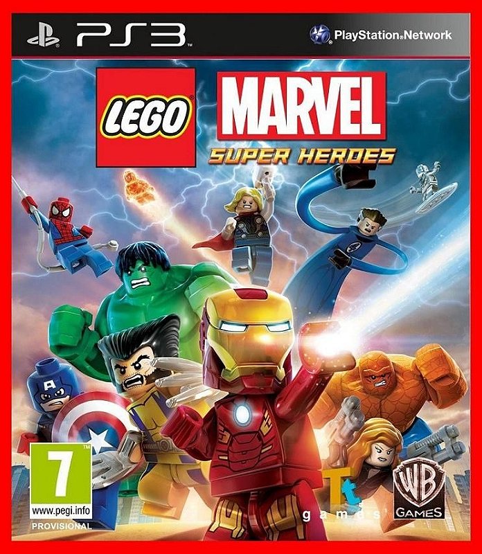 Lego Marvel Super Heroes + Lego Batman 3 Digital PS3 PSN