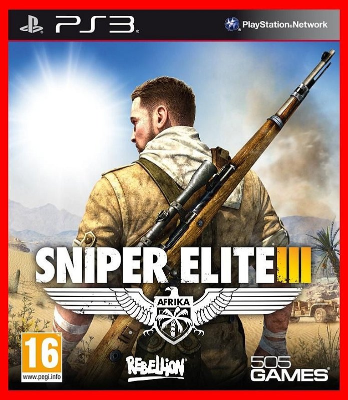 Gta V Sniper Elite 3 Combo 2 Jogos PS3 Mídia Digital PSN - ADRIANAGAMES