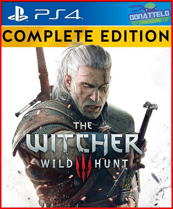 The Witcher Wild Hunt Complete Edition PS4 - Donattelo Games - Gift ...