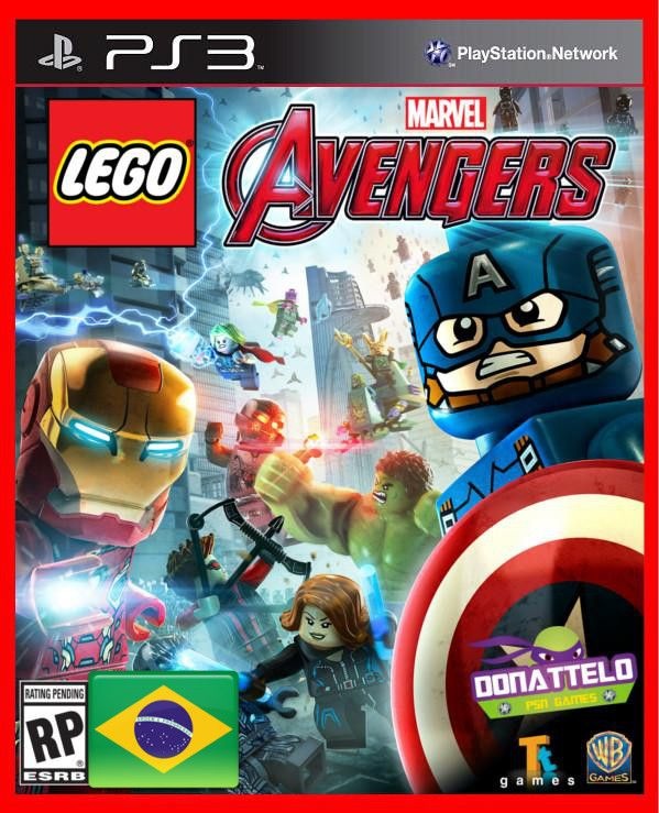 Lego Marvel Vingadores Ps4 Mídia Física Semi Novo - Aloja