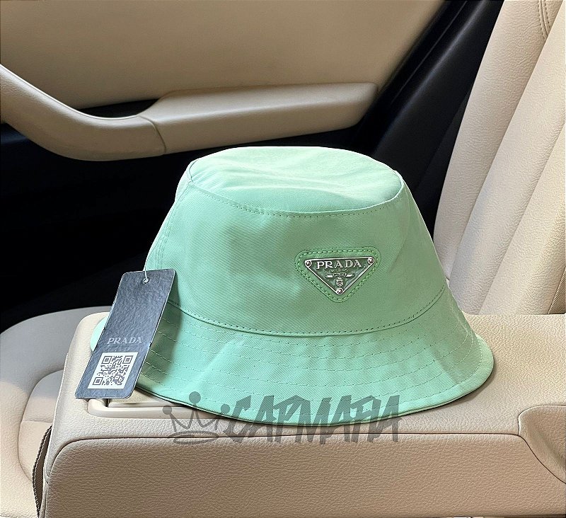 Prada bucket hat shop green