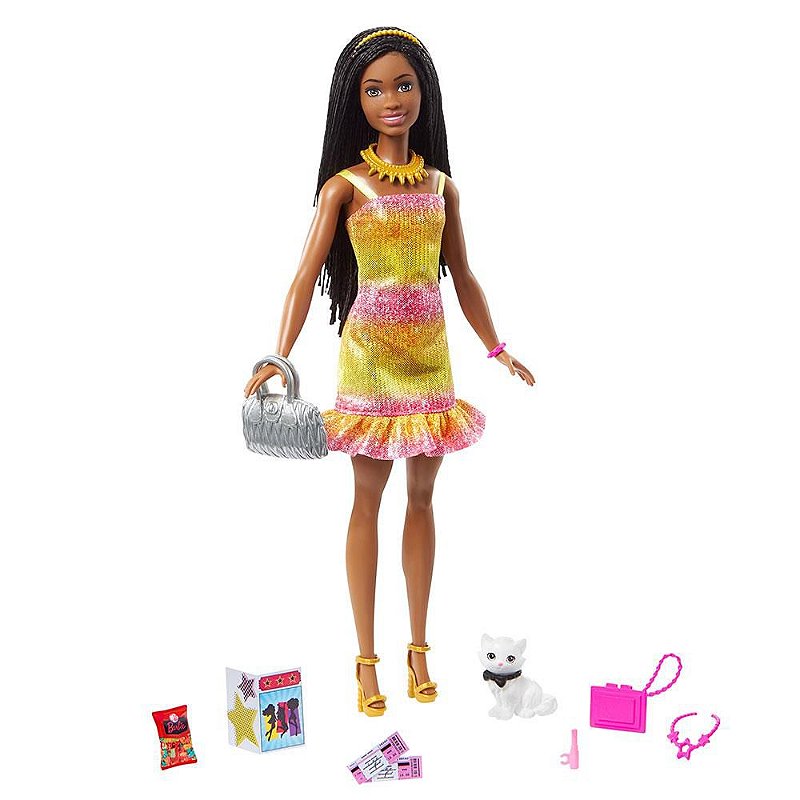 Boneca Barbie Life In The City - Viagem com Pets - Mattel - Casa Joka