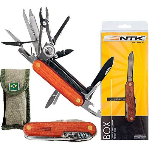 PROPAGANDA シングレット ビキニ セット XXL Navy Canivete Box Nautika 18 funções - ESPAÇO DA PESCA