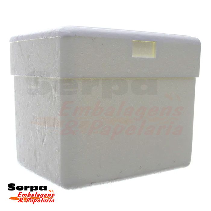 Serpa - Caixa Térmica de Isopor 8 Litros - ISOTERM - Serpa Embalagens e  Papelaria - Utilidades, Limpeza e Escritório