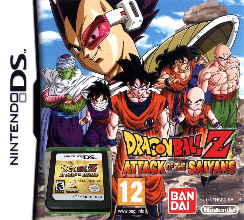 Dragon Ball Z Attack Of The Saiyans Nintendo Ds S/Cx Seminovo
