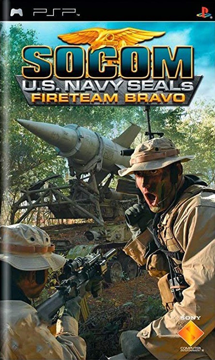 Socom Us Navy Seals Fireteam Bravo UMD Psp - Troco Jogo Sudoeste