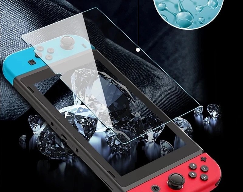 Película De Vidro Temperado 9h Para Nintendo Switch Oled