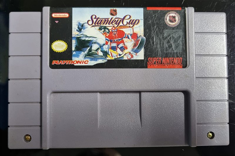 Nfl Stanley Cup Hockey Super Nintendo - Troco Jogo Sudoeste