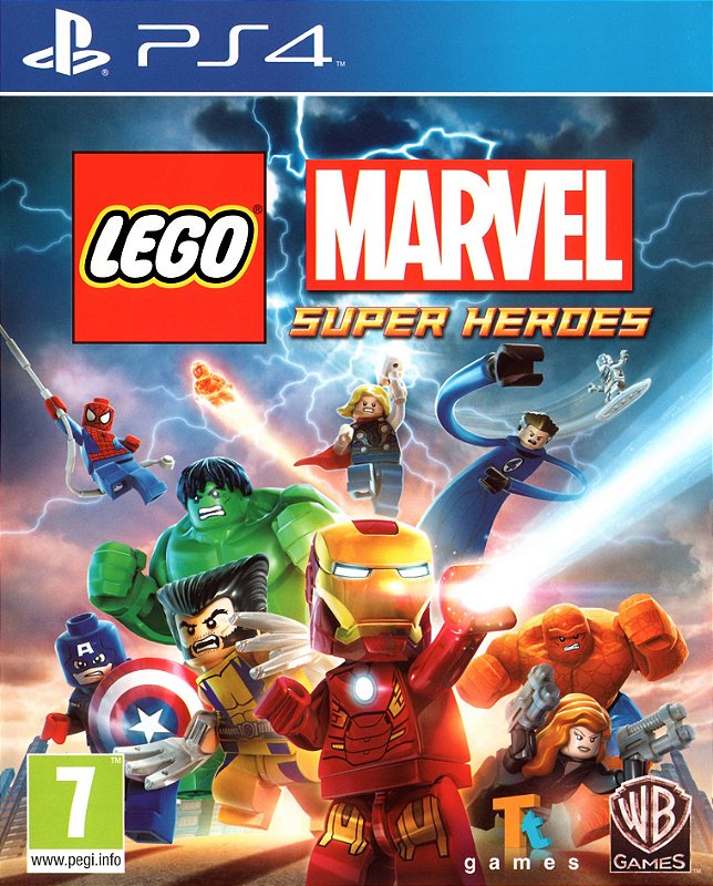 Jogo Lego Marvel Super Heroes (seminovo) - PS4 - ZEUS GAMES - A única loja  Gamer de BH!