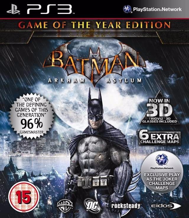 Jogo Batman: Arkham Asylum + Batman: Arkham City - PS3 - MeuGameUsado