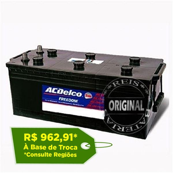 Bateria ACDelco 180Ah – SAR180TE – Original De Montadora - Reis ...