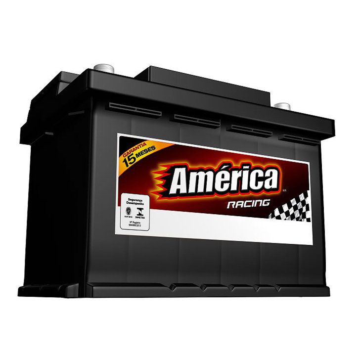 Bateria Automotiva 60Ah Ac.El.Uc. America Amr60Dd 15M