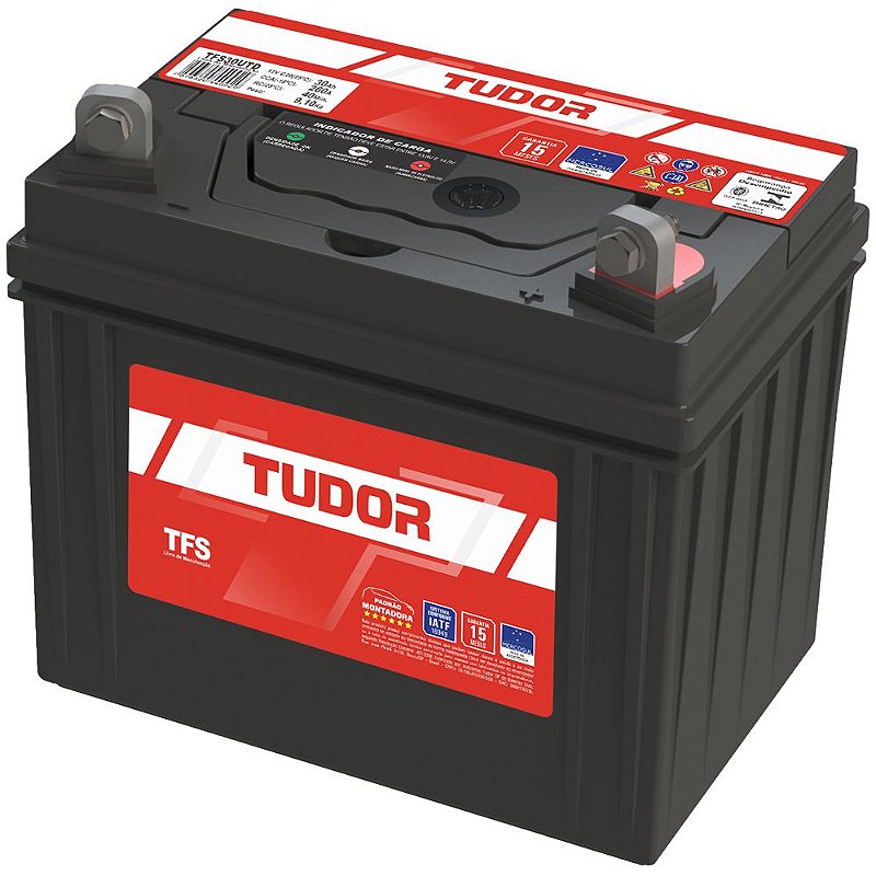 Bateria Tudor Free 30Ah – TFR30UTD | Reis Baterias - Reis Baterias: Pague  em 10X SEM JUROS