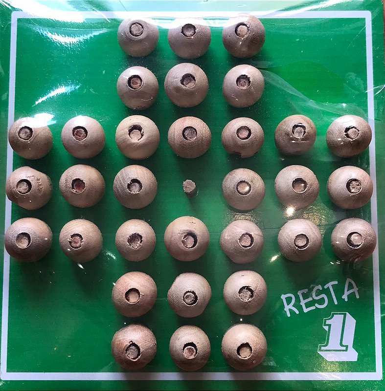 Jogo - Resta Um - Bolinha - Pikoli Brinquedos Educativos