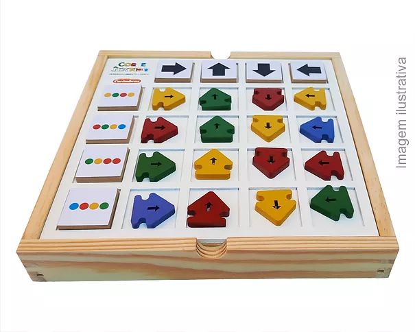 Jogo de Ludo Brinquedo Educativo - Carimbras