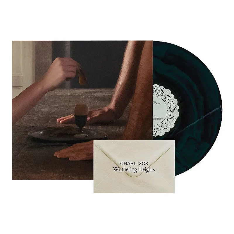 Charli XCX - Wuthering Heights (Black & Dark Green Marbled) LP