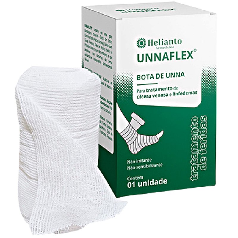 UnnaFlex Bota de Unna 10,2cm x9,14m - Helianto - GabMedic Produtos Médicos  e Hospitalares