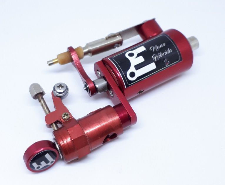 T2 NANO タトゥーマシン レッド Maquina Rotativa Eclipse Nano - Brvce Supply