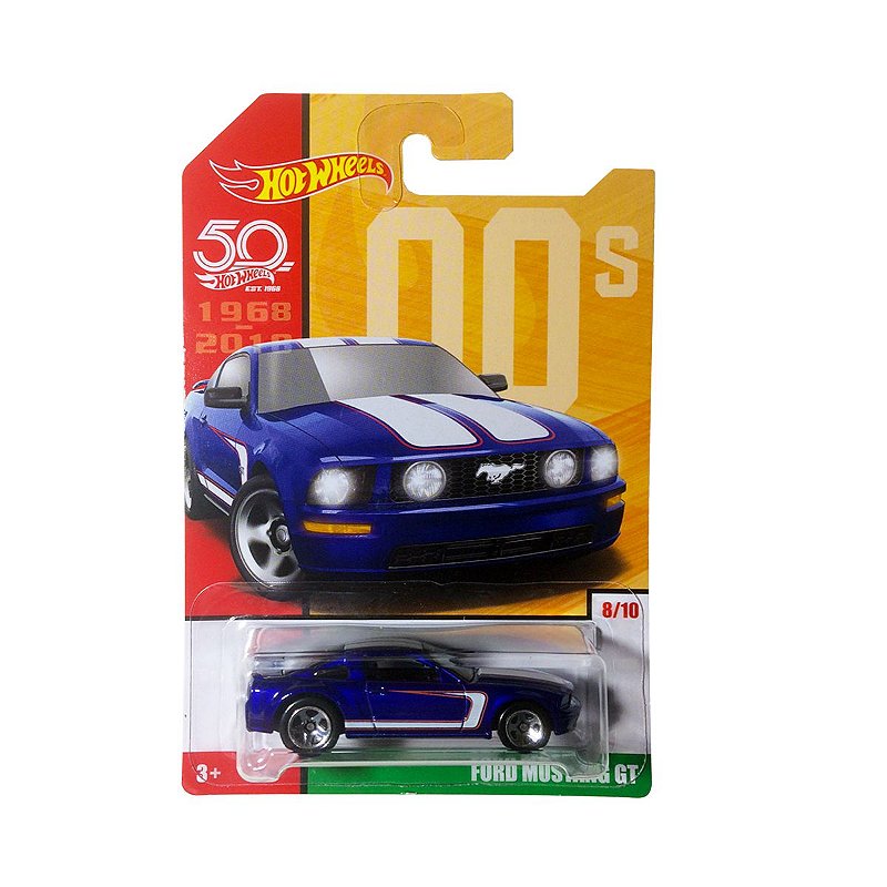 Carrinhos Hot Wheels Ford Mustang c/ 5 Carros - Mattel - Kidverte
