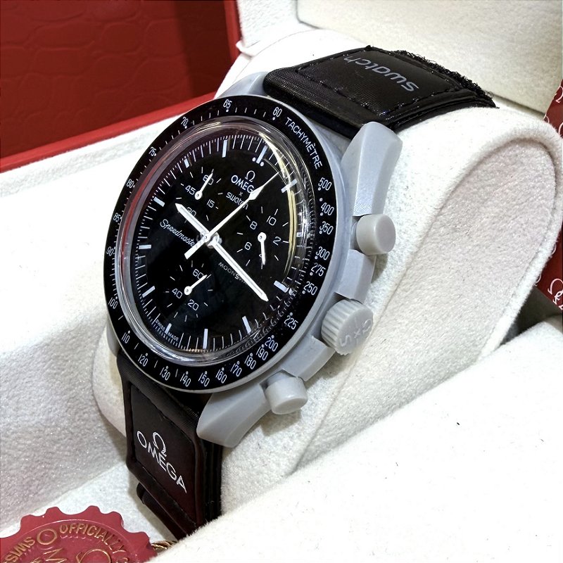 Omega Speedmaster Swatch Ref. So33a100 - VMAX ATACADO