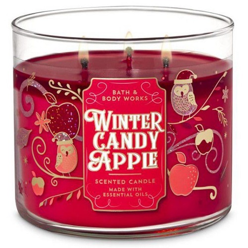Vela Bath and Body Works 3 Pavios Scented Candle Winter Candy