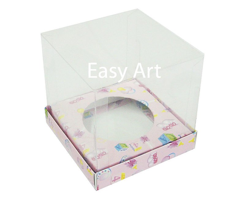 Caixas Para Cupcakes 9x9x9 Easy Art Embalagens Artesanais