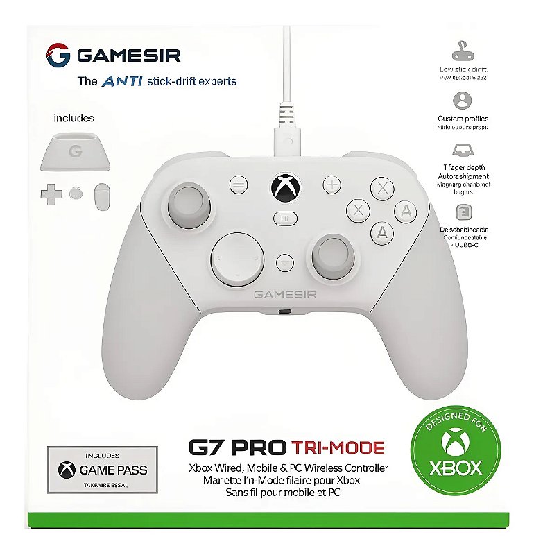 Controle Gamesir G7 Pro Sem Fio Bluetooth - Cadê Meu Jogo