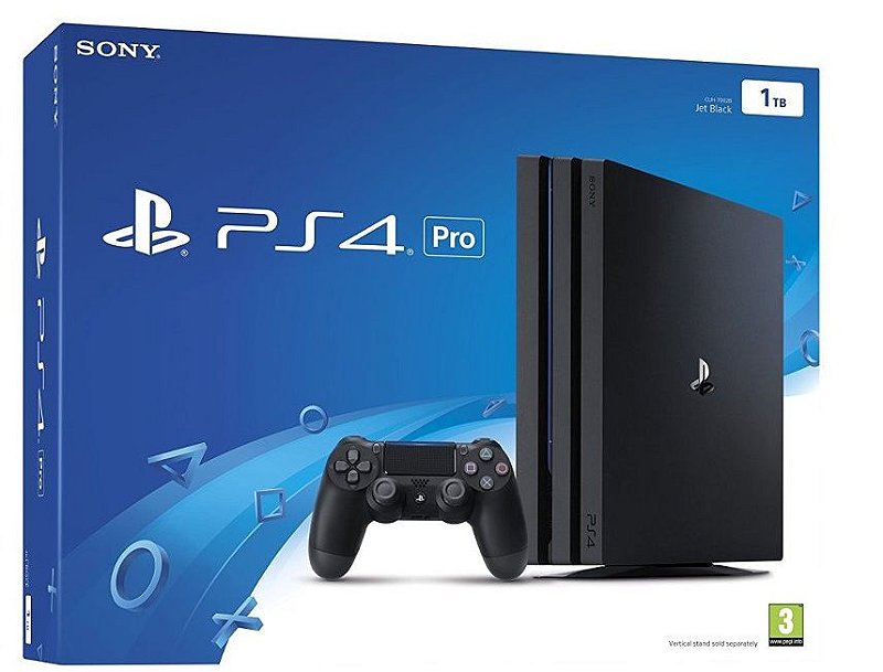 Console PlayStation 4 - Pro 1 TB - Preto : : Games e