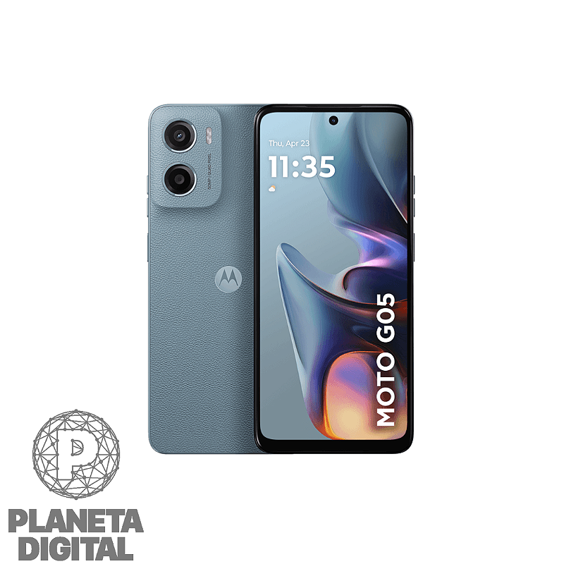 Smartphone Moto G05 4G 128GB 12GB (4GB RAM + 8GB RAM Boost*) Tela