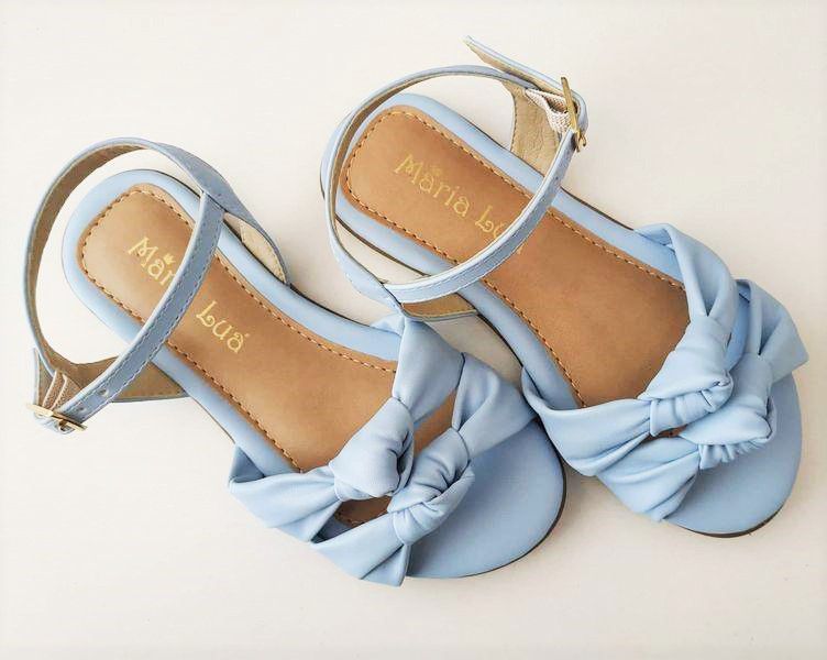 Sandália Infantil Feminina Nózinhos Azul Candy Color Maria Lua -  joopeebabykids