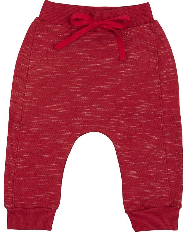 calça moletom vermelha