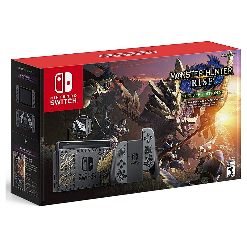 NintendoSwitchLite　　MONSTERHUNTER　RISE Monster Hunter Rise para Nintendo Switch - Site Oficial da