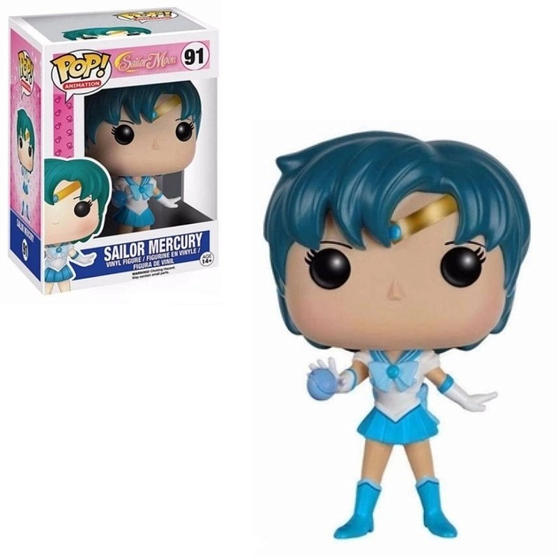 Funko Pop Sailor Moon 91 Sailor Mercury - Game Games - A