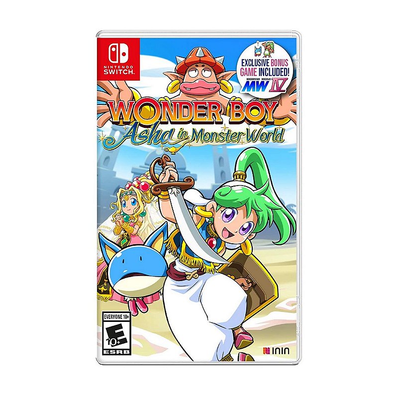 Wonder Boy Asha in Monster World - Switch - Game Games - A Loja