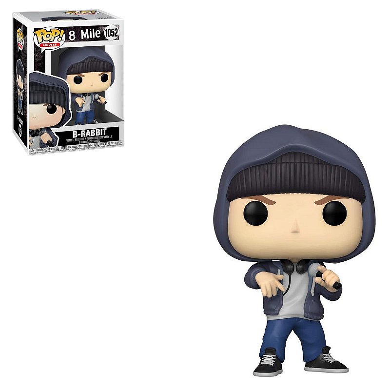 Funko POP！B-Rabbit 8 Mile フィギュア Funko Pop 8 Mile 1052 B-Rabbit Eminen - Game Games - A Loja Mais
