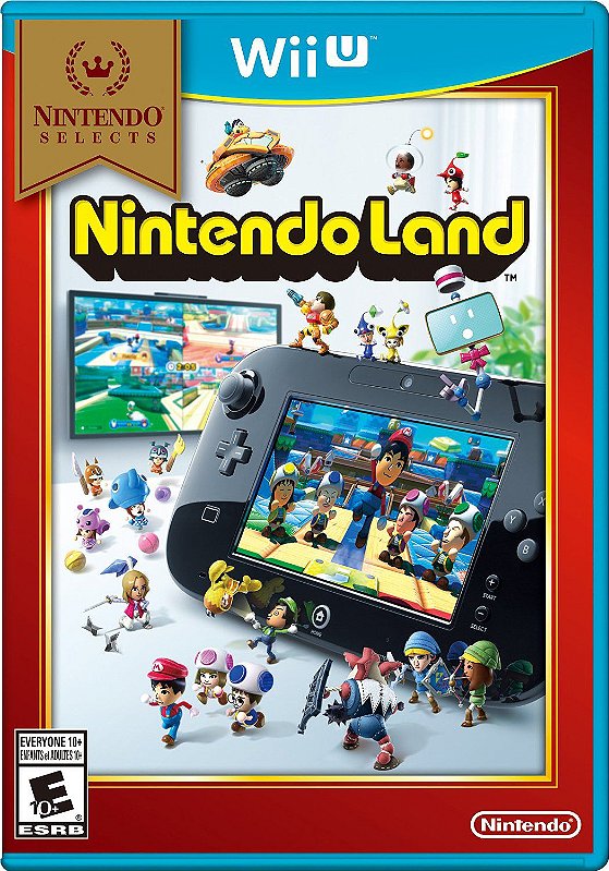 Nintendo Land - Nintendoland Wii U - Game Games - A Loja Mais POP
