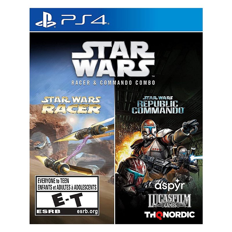 Star Wars Racer and Commando Combo - SWITCH —