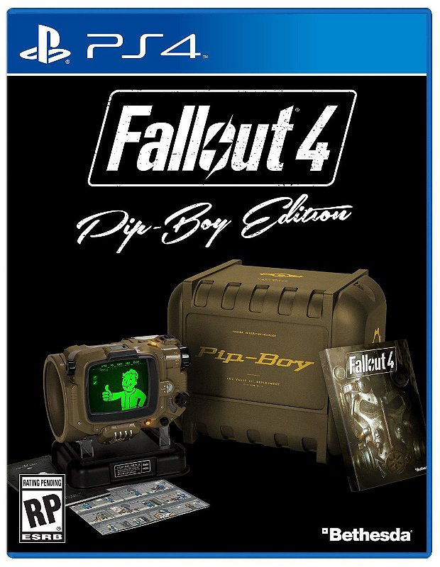 フォールアウト4 ピップボーイ　Pip-Boy Fallout Edition Fallout 4 - Pip-Boy Edition PS4 - Game Games - A Loja Mais POP do