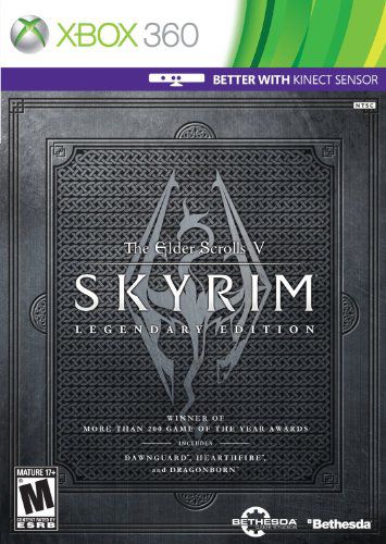 The Elder Scrolls V Skyrim Legendary Edition Xbox 360 - Game Games