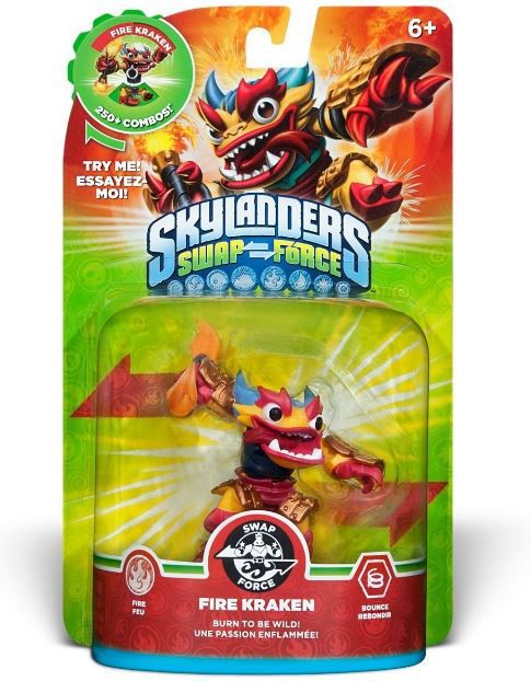 Skylanders Swap Force Fire Kraken - Game Games - A Loja Mais POP