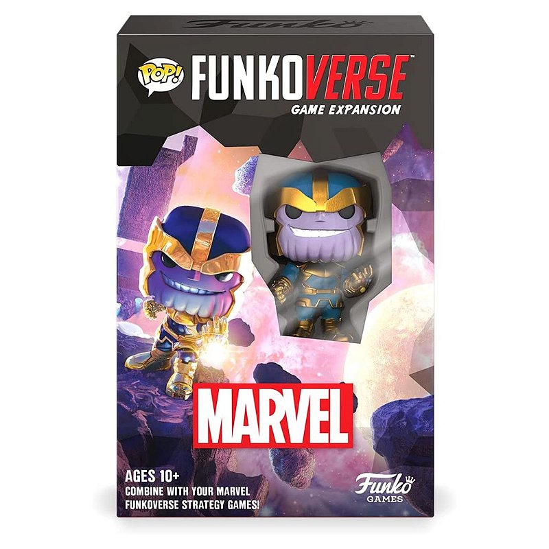 Funko Pop Funkoverse Marvel Thanos Expansion - Inglês - Game Games