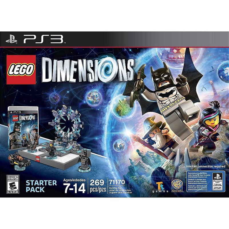 Lego Dimensions Starter Pack - PS3 - Game Games - A Loja Mais POP