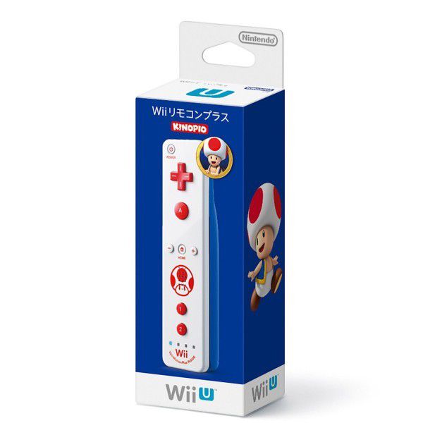 Controle Wii Wii U Remote Plus Toad Game Games A Loja Mais POP do Brasil Vem Conhecer