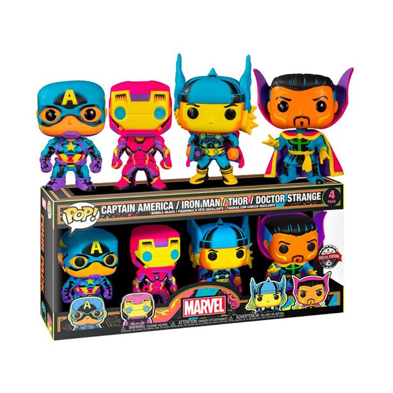 funko pop マーベル アベンジャーズ １１点セット Funko Pop! & Pin: The Avengers: Earth's Mightiest Heroes - 60th