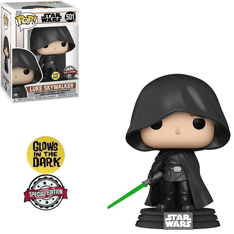 Funko Pop Star Wars 501 Luke Skywalker Glows Special - Game