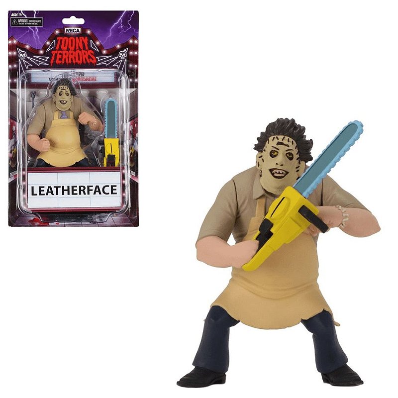 NECA Toony Terrors Leatherface - O Massacre da Serra Elétrica