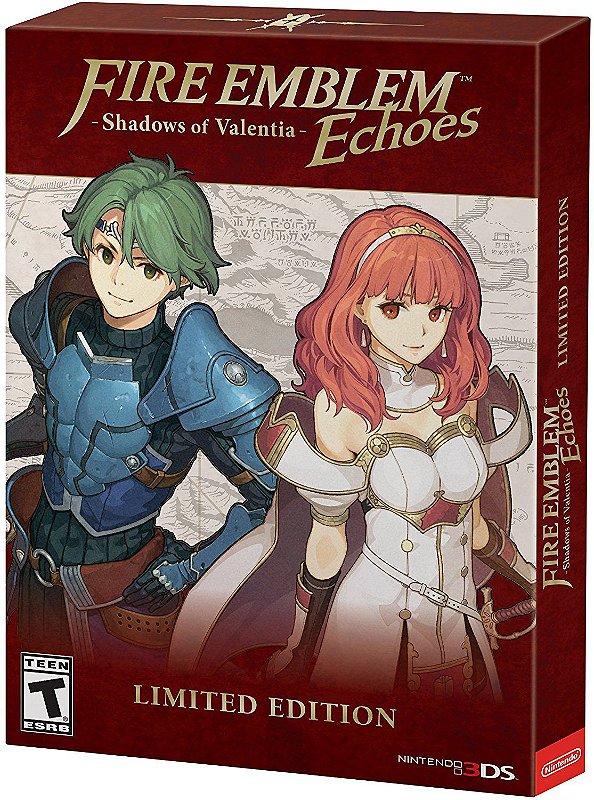 グランドセール 漫画 Fire Emblem Edition Limited Valentia of Shadows Echoes: ニンテンドー3DS/2DS