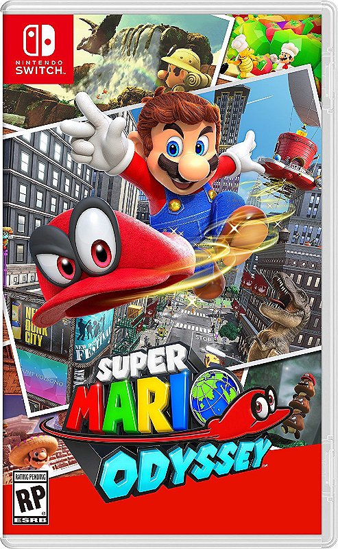 Super Mario Odyssey - Switch - Game Games - A Loja Mais POP do