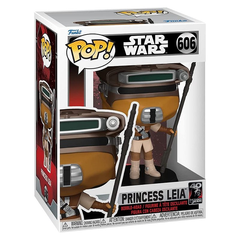 Funko Pop Star Wars Return of The Jedi 606 Princess Leia - Game